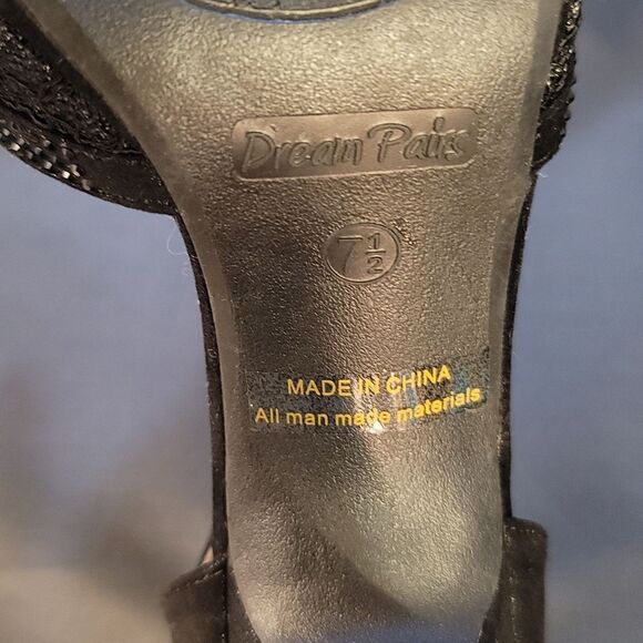 DREAM PAIRS WOMEN'S FASHION STILETTOS OPEN TOE PUMP HEEL SANDALS - Picture 15 of 16